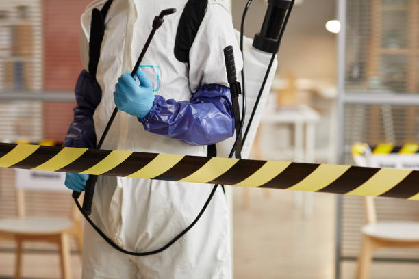 Professional Drug Lab Cleanup technician working in Clarksville, MI